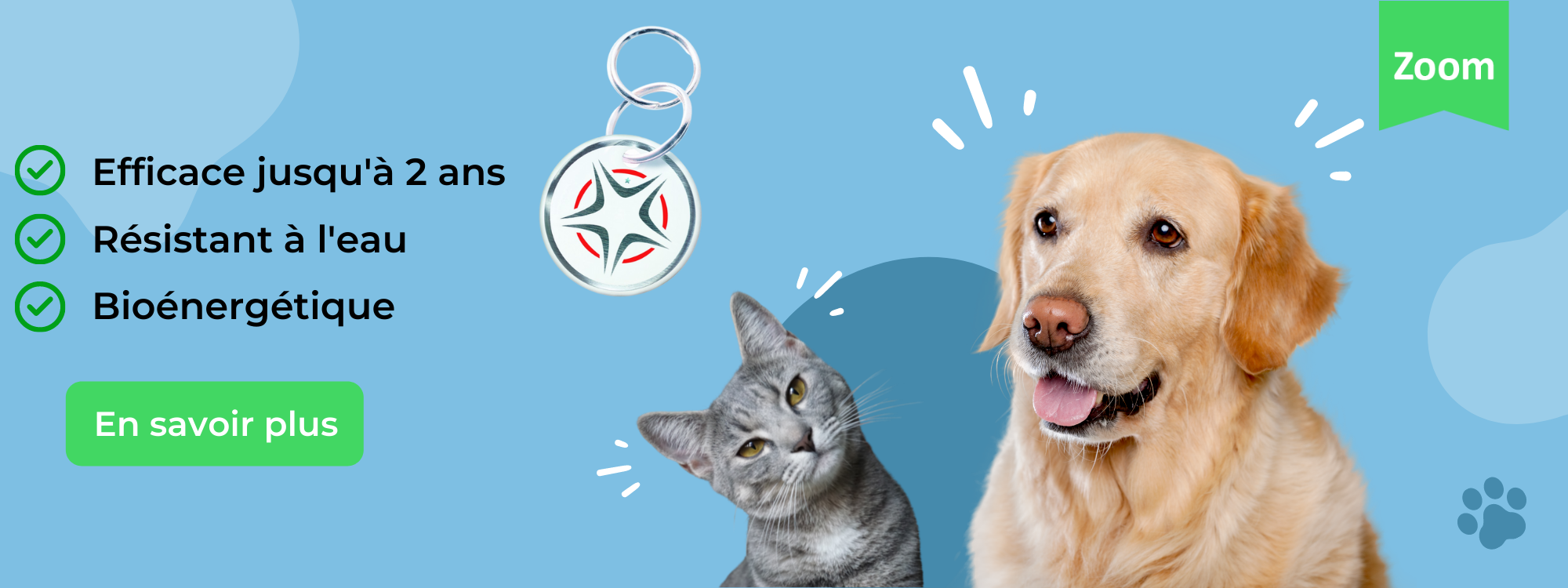 Médaille Anibio Chien et Chat